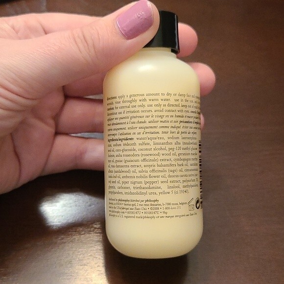 Philosophy Purity Made Simple One-Step Facial Cleanser 3oz NEW! - Picture 3 of 4